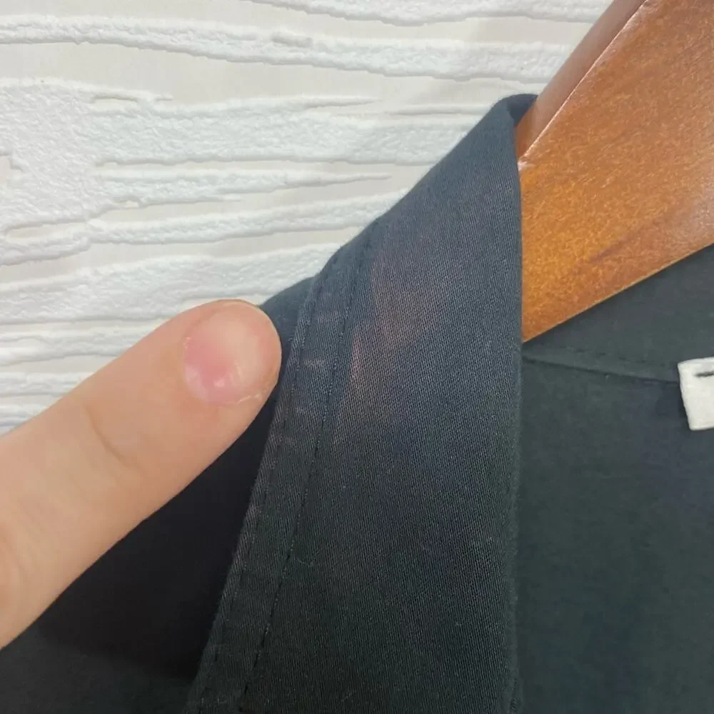 Maje Black Button Up Front Utility Romper with Belt Size 1 US S - Picture 13 of 13